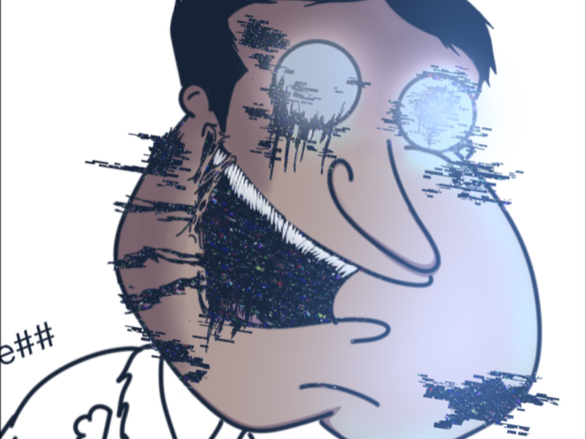 【pfg/决斗恶作剧quagmire/绘画过程】*决斗？恶作剧！