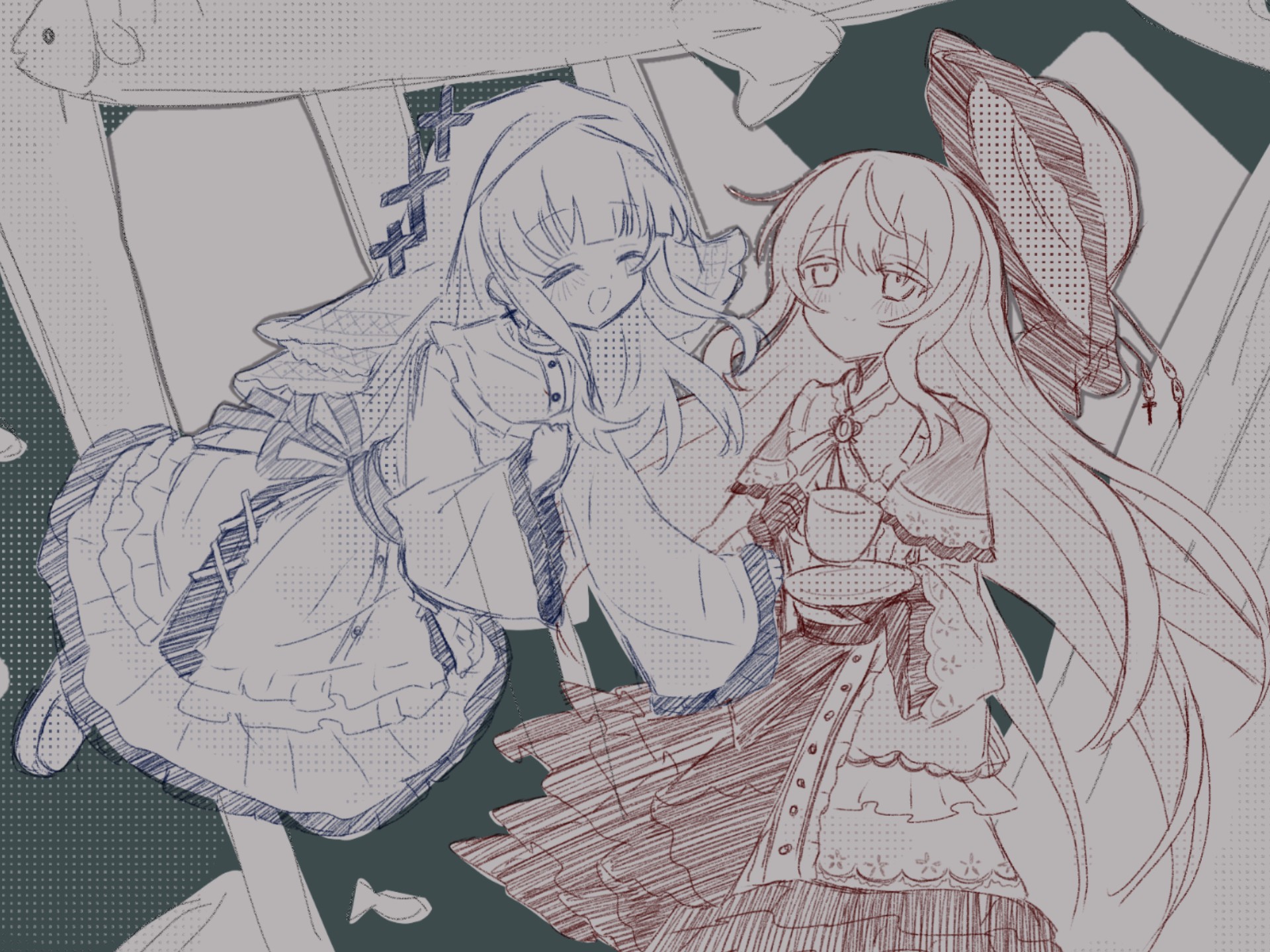 【魔裁手书】某魔女的御茶会议