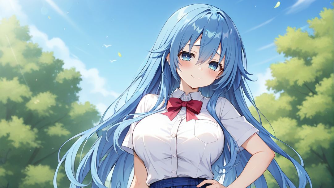 【JK制服x动态立绘】火辣身材？！约会大作战 | 四糸乃