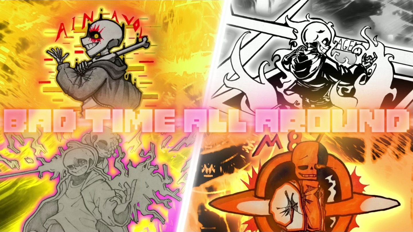 【合绘】BAD TIME ALL AROUND「洗衣机×是只香蕉哇×瑞思拜