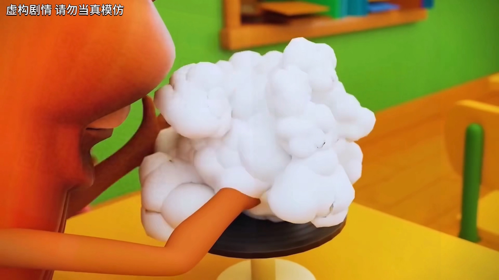 儿童动画片之大脚罐子老师的捏土课程