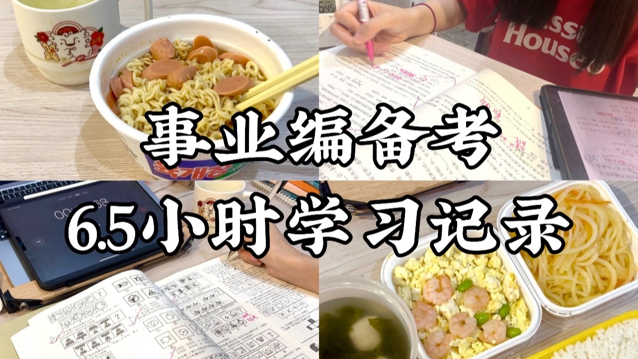 毕业日记03^事业编备考^题海战术好^两眼一睁就是做题