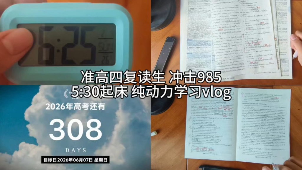 准高四复读生 冲击985 英语试卷复盘专项提升