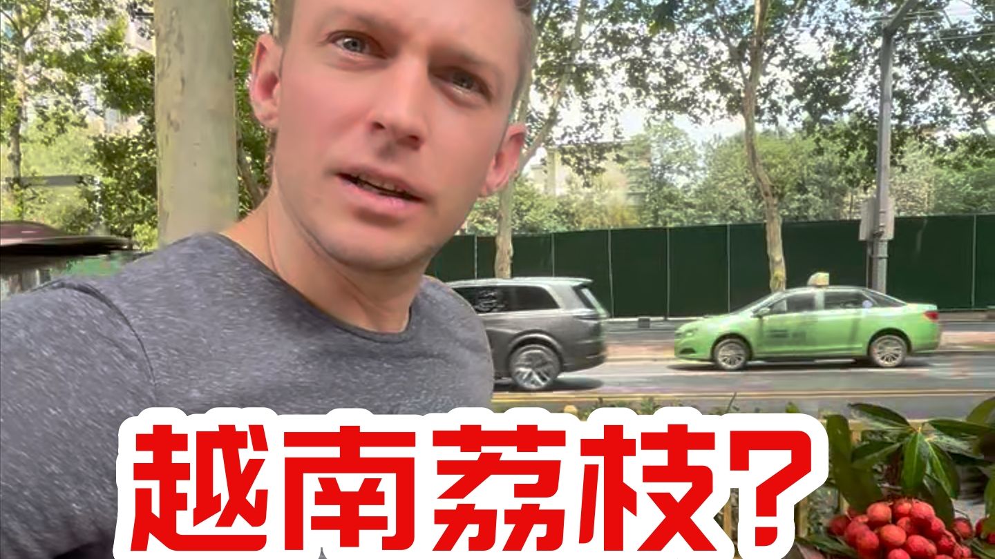 德国人在长安买到了越南荔枝