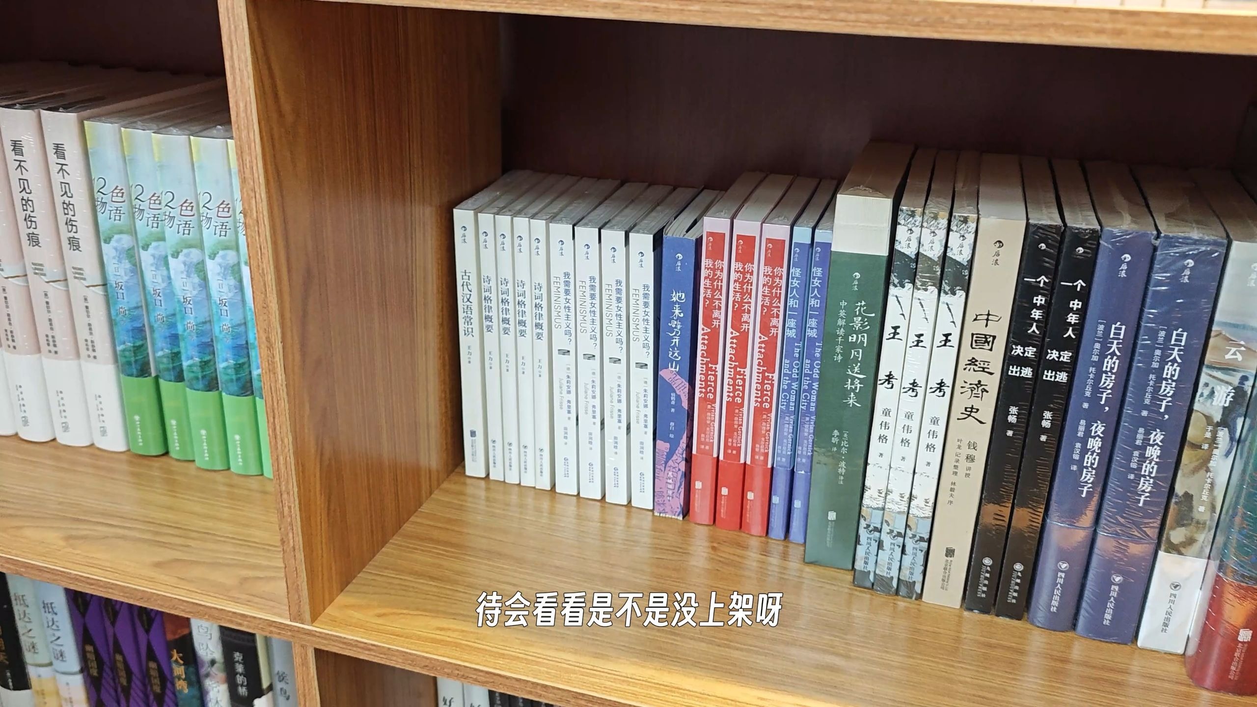 介绍一个书架，两日售书20+ | 开书店260