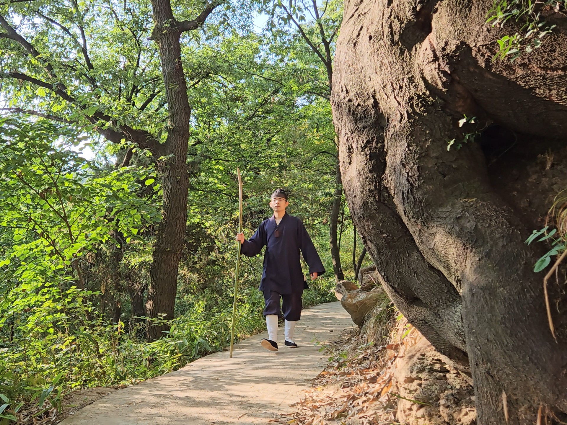 离职第6年，在秦岭道观山居，清空明净，远离凡尘。