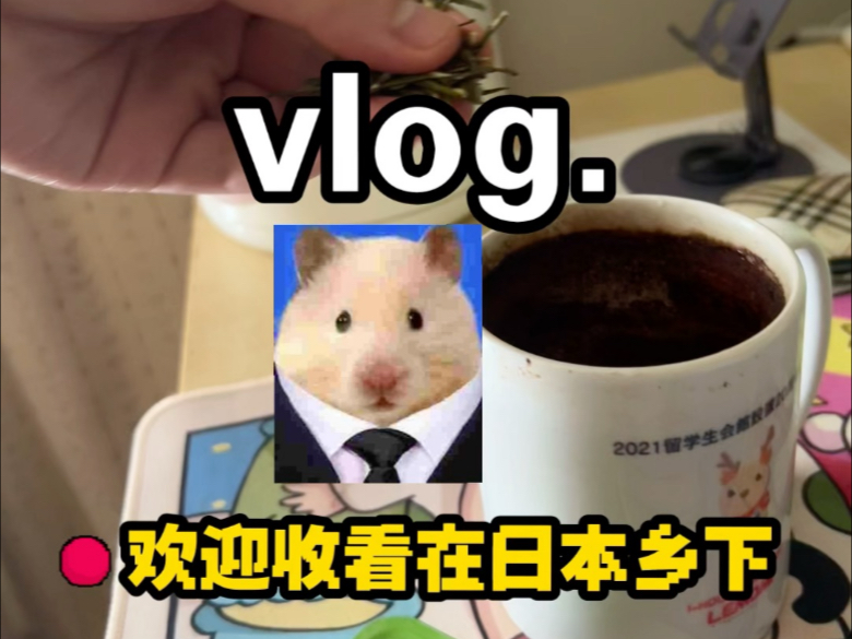 在日本乡下国公立大学留学的鼠鼠，没课平平淡淡的一天是怎么度