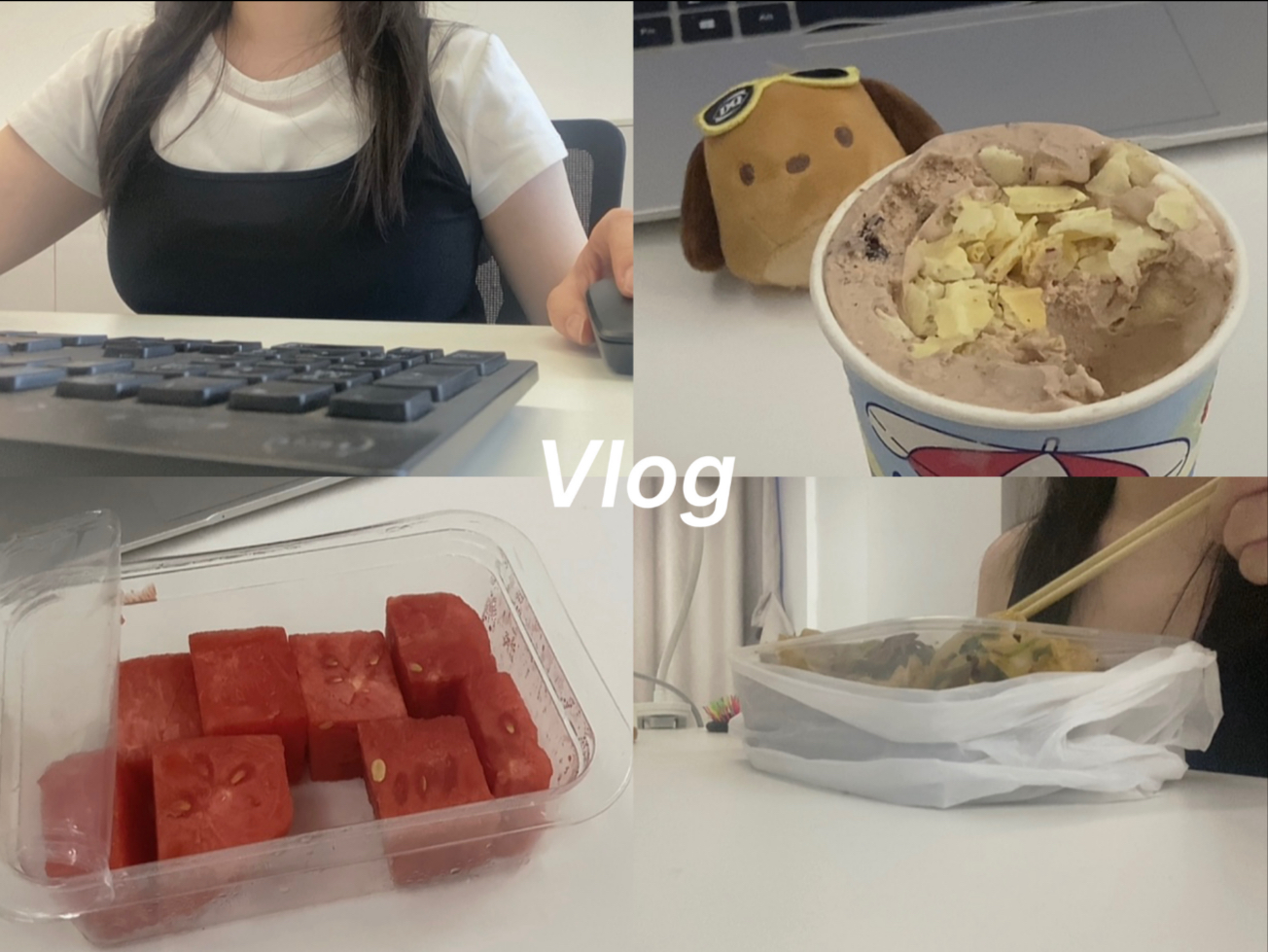 人间生活记录｜日常Vlog｜6点起床的低能量职场人｜用食物补偿自己｜