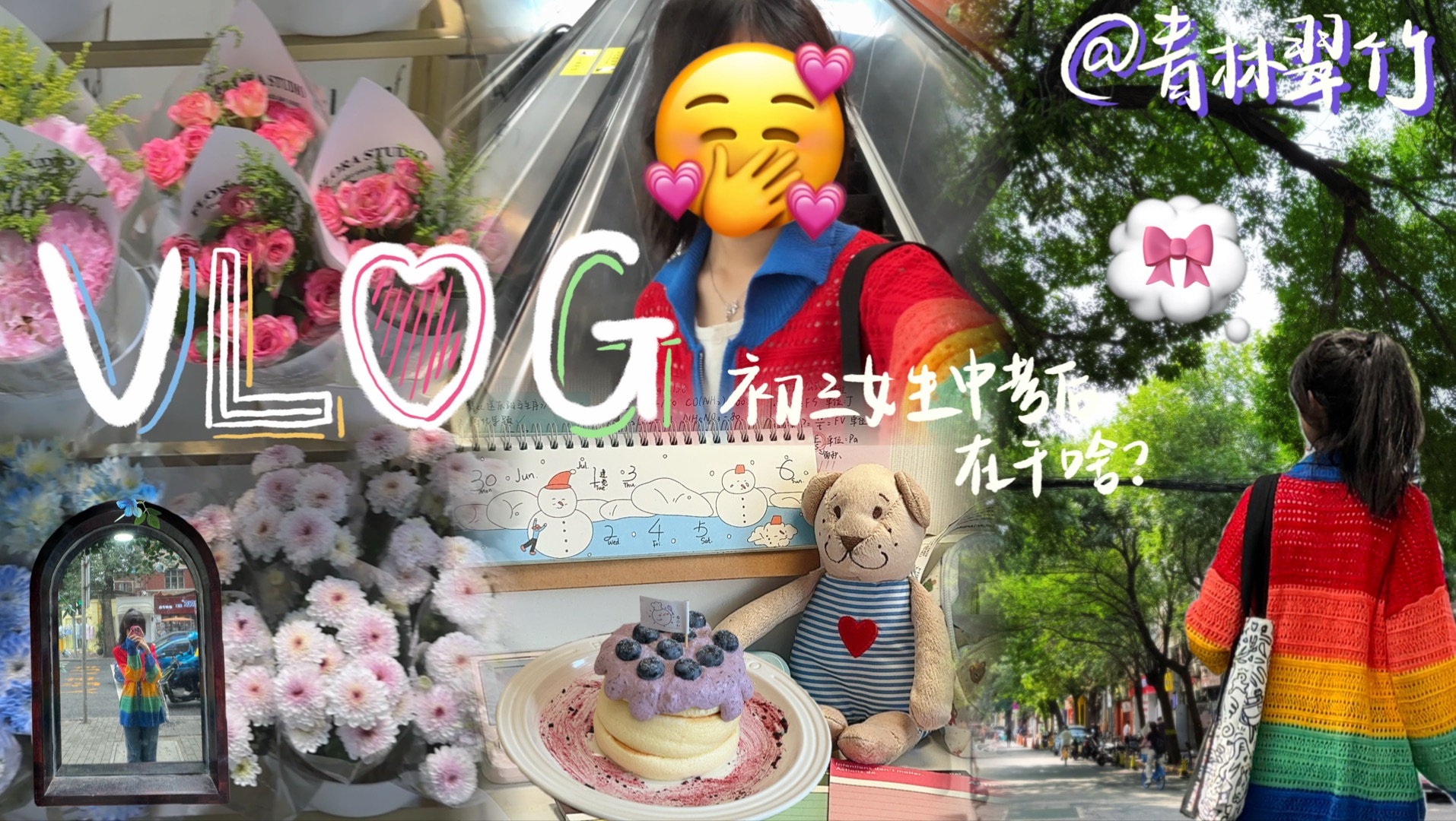 VLOG16|初三女生中考后在干啥|阿竹频道|治愈日常|生命是一棵