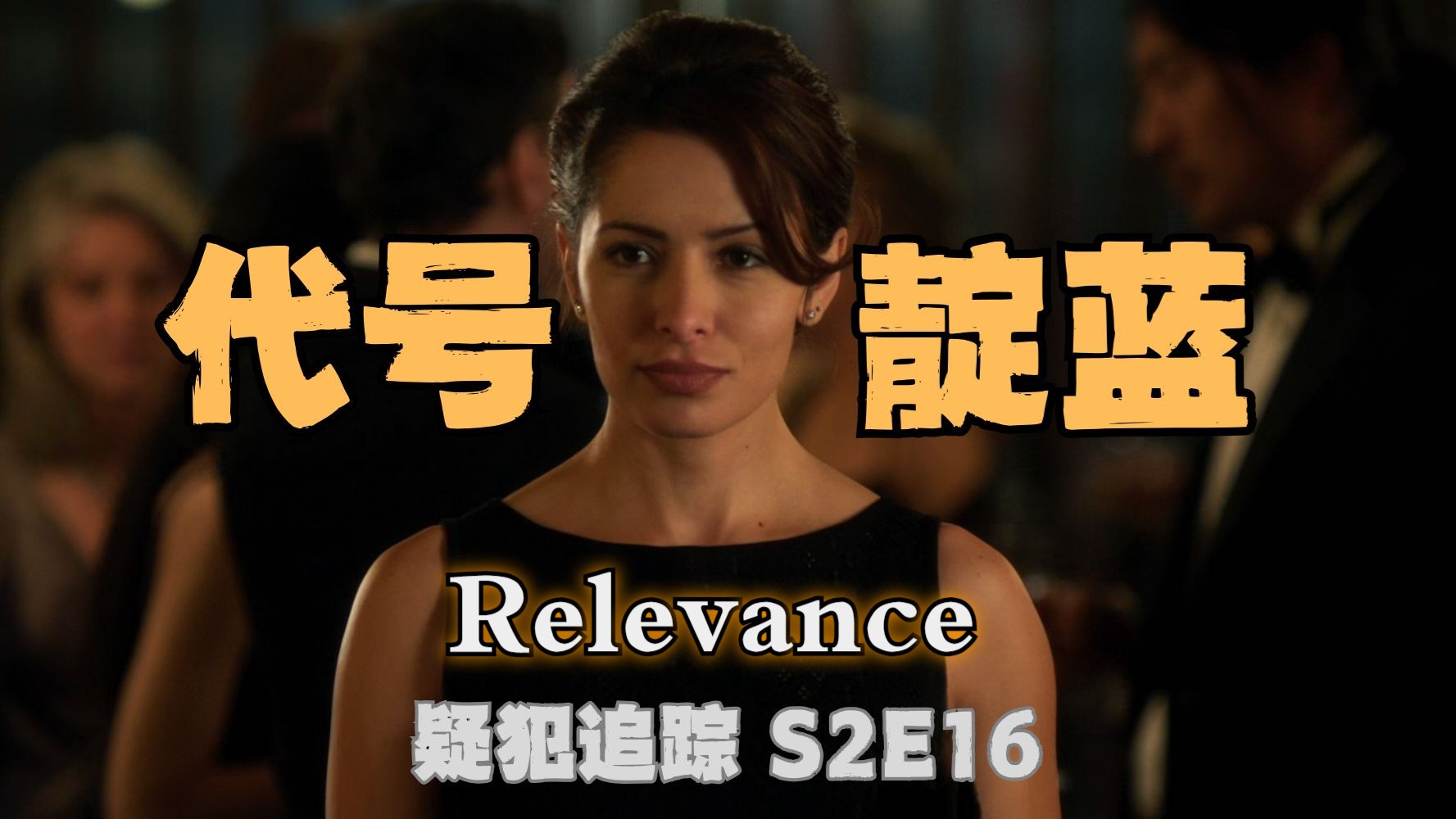 你一直想当英雄啊？不，只当你的英雄... -- 《疑犯追踪》S2E16