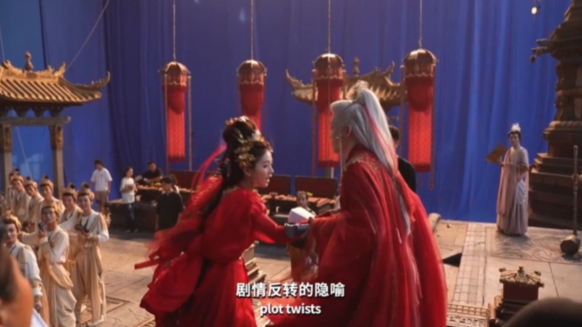 【白鹿】临江仙幕后全记录，打造中式仙侠