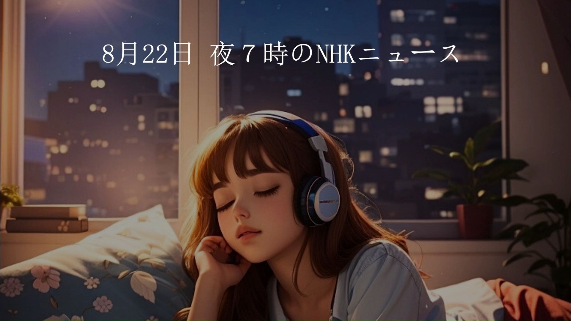 8月22日 夜7時のNHKニュース