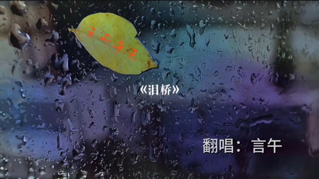 《泪桥》翻唱：言午