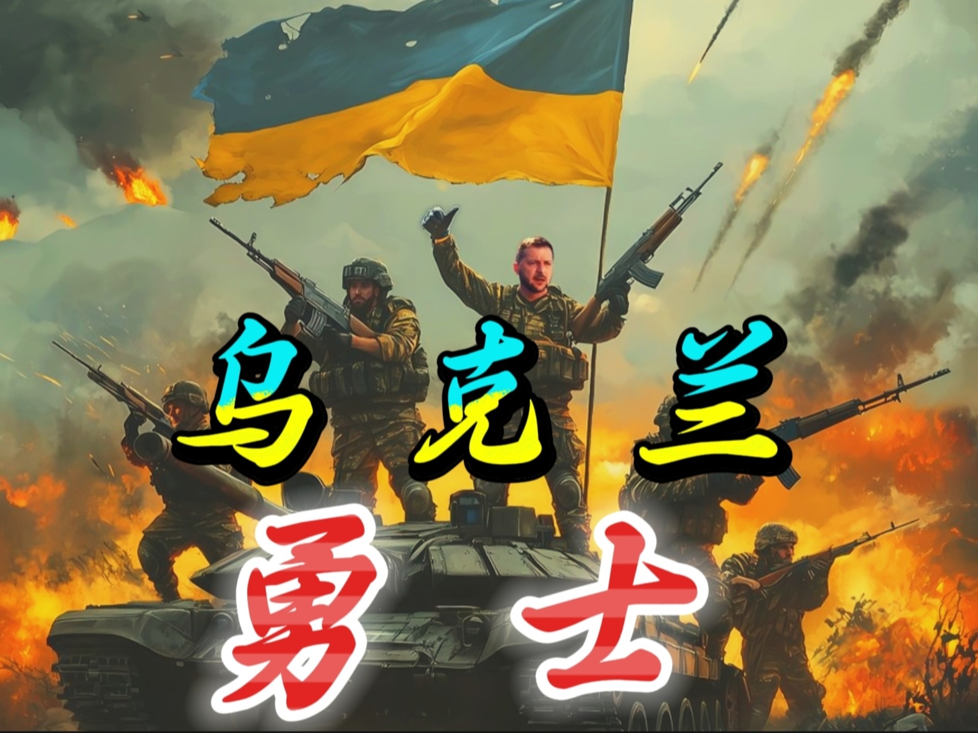 励志歌曲《乌克兰勇士MV》