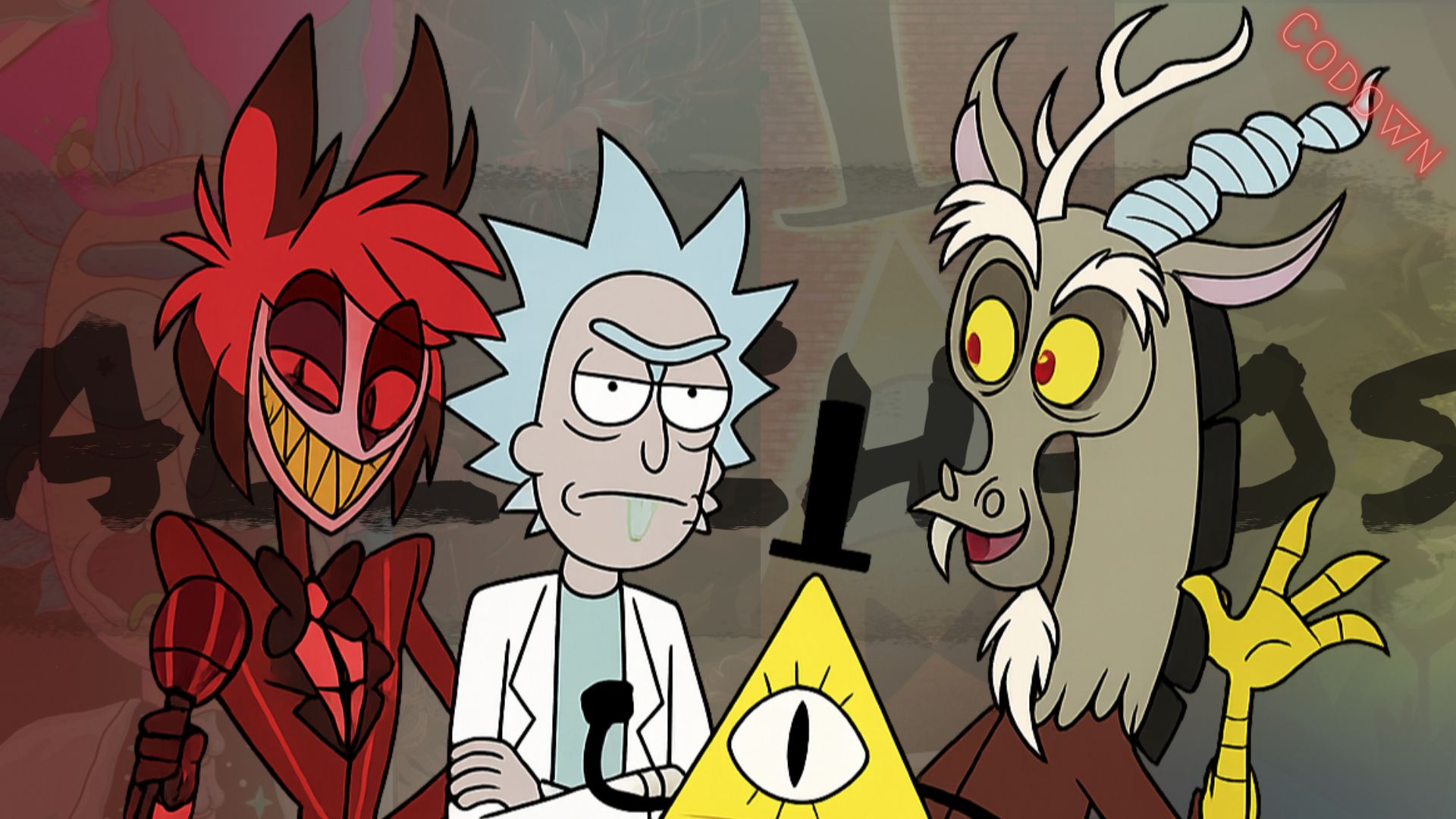 【原创】全员恶人 | 美漫F4の说唱小曲 - 全面混乱 All Chaos