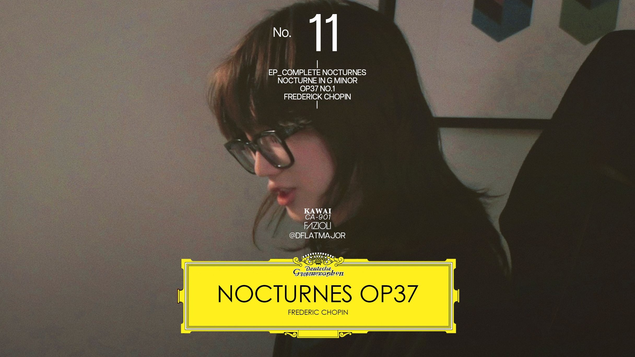 【肖邦夜曲系列】第11号夜曲 Op37 No.1