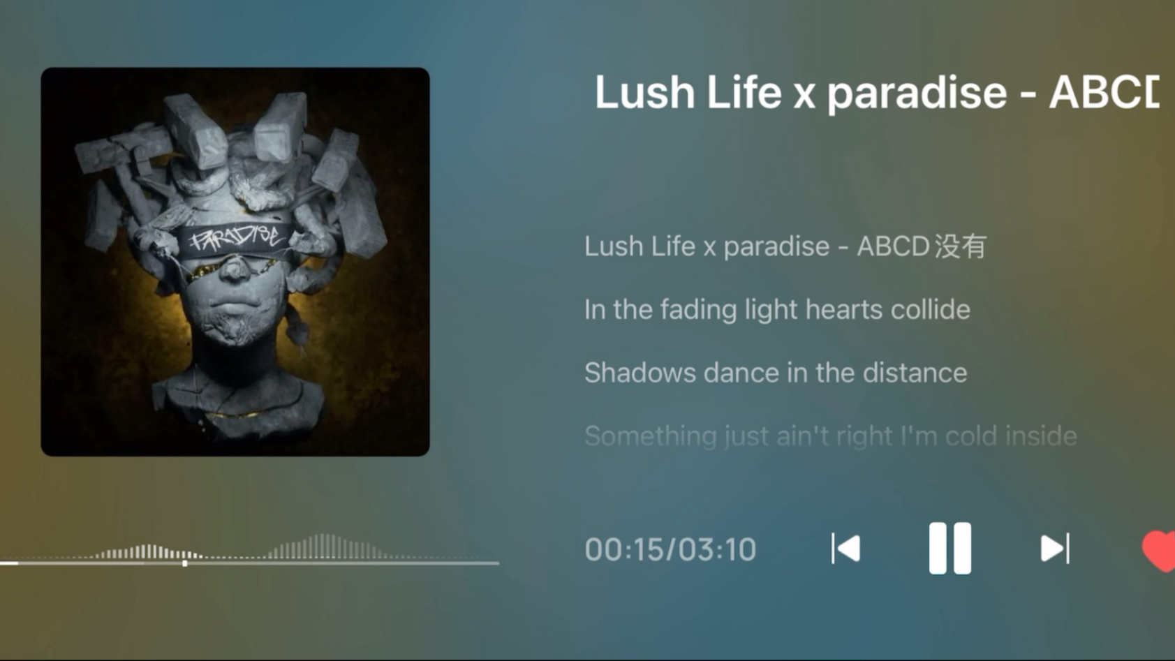 Lush life x paradise-ABCD