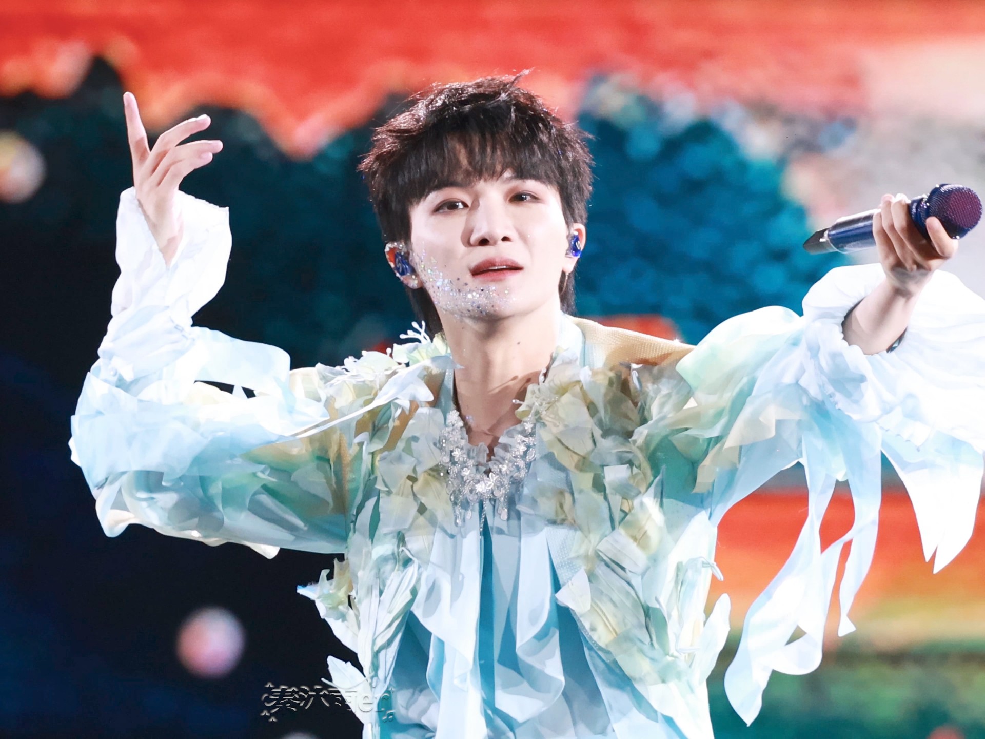 《林城谣+我在贵州等你》+前后talk怼脸直拍，说话好温柔啊～听着