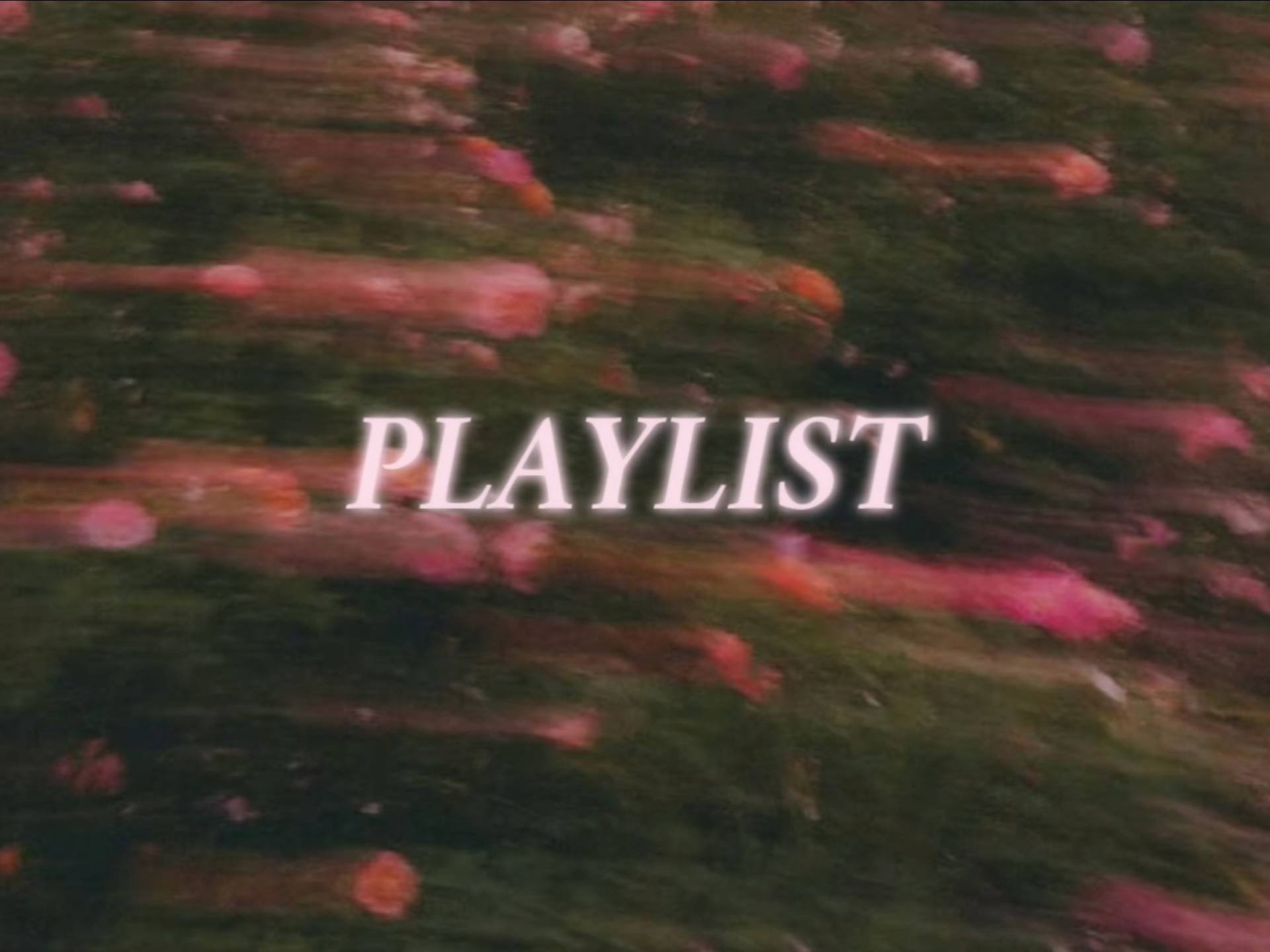 【Playlist】于花间穿梭 纯音乐 学习｜工作｜休息｜复习｜备考｜写作业