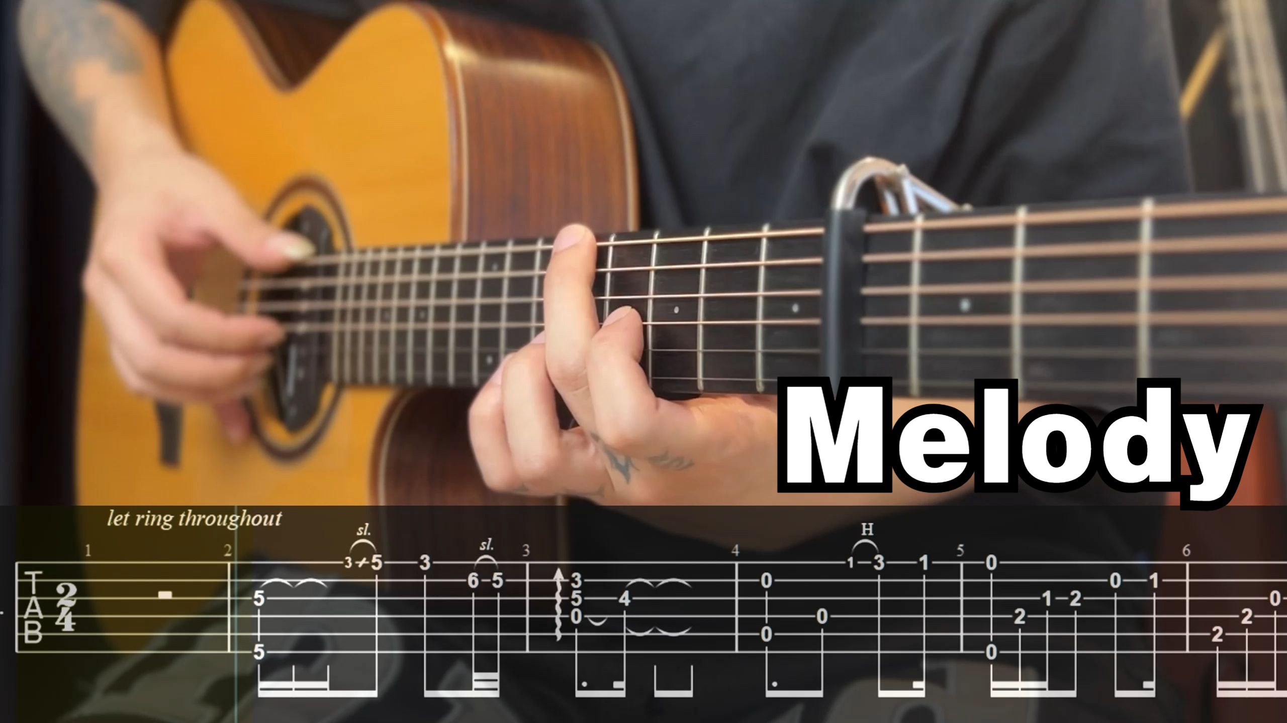 神还原《Melody》指弹吉他丨陶喆