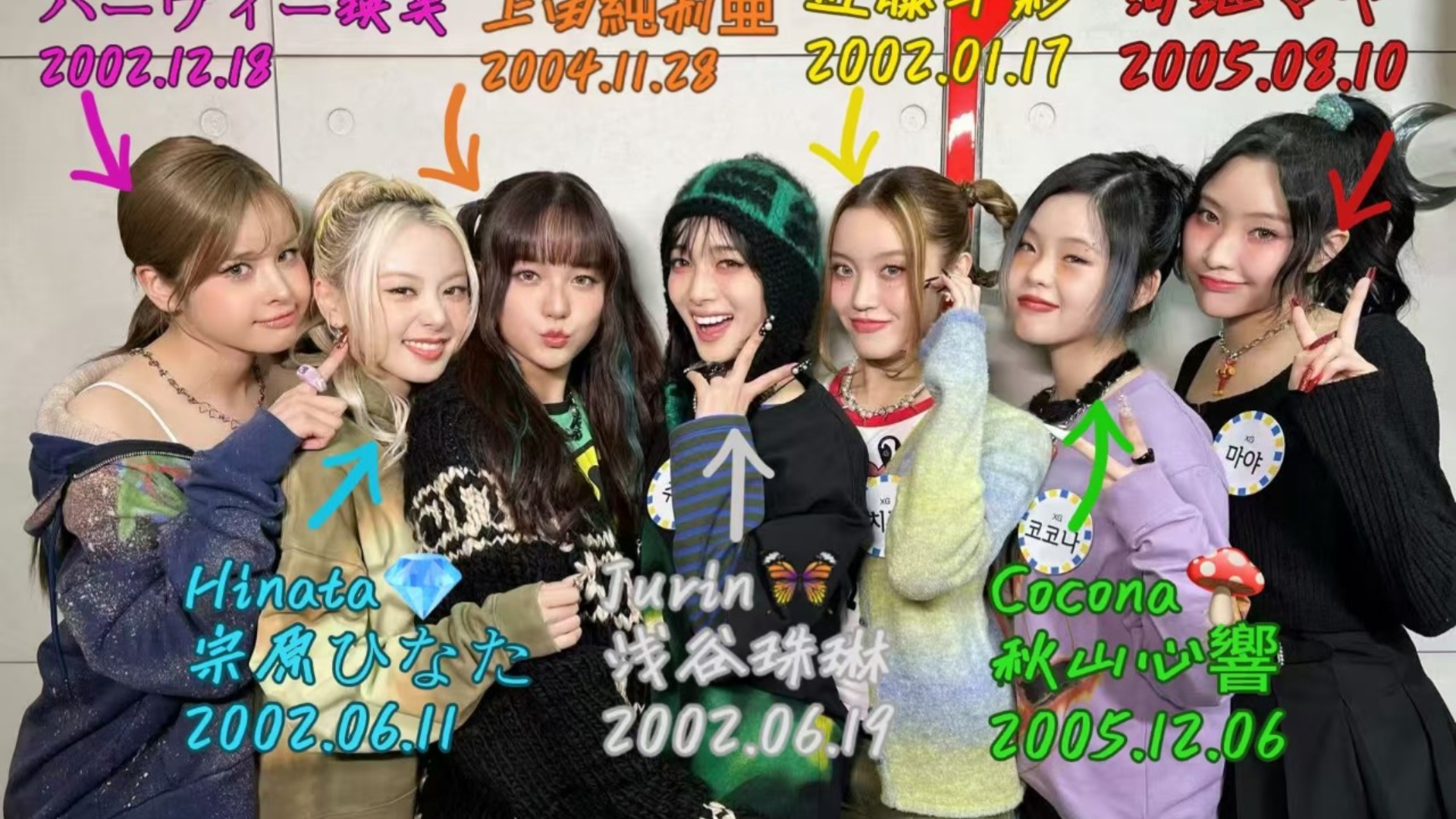 [xg 打歌舞台reaction7.0]今天终于来看舞台了!!!七人七色!