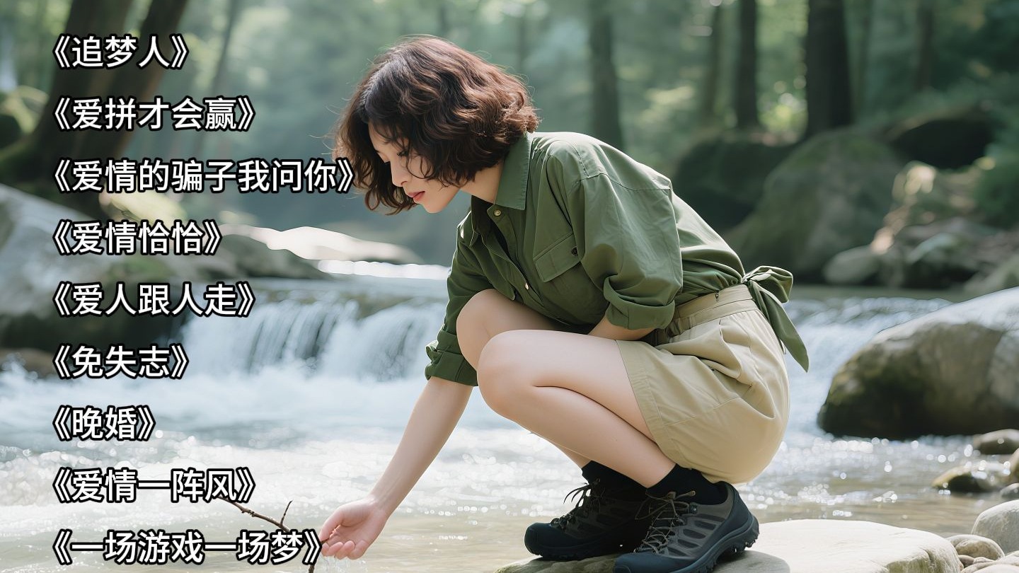 一人一首成名曲 《追梦人》《爱拼才会赢》《爱情的骗子我问