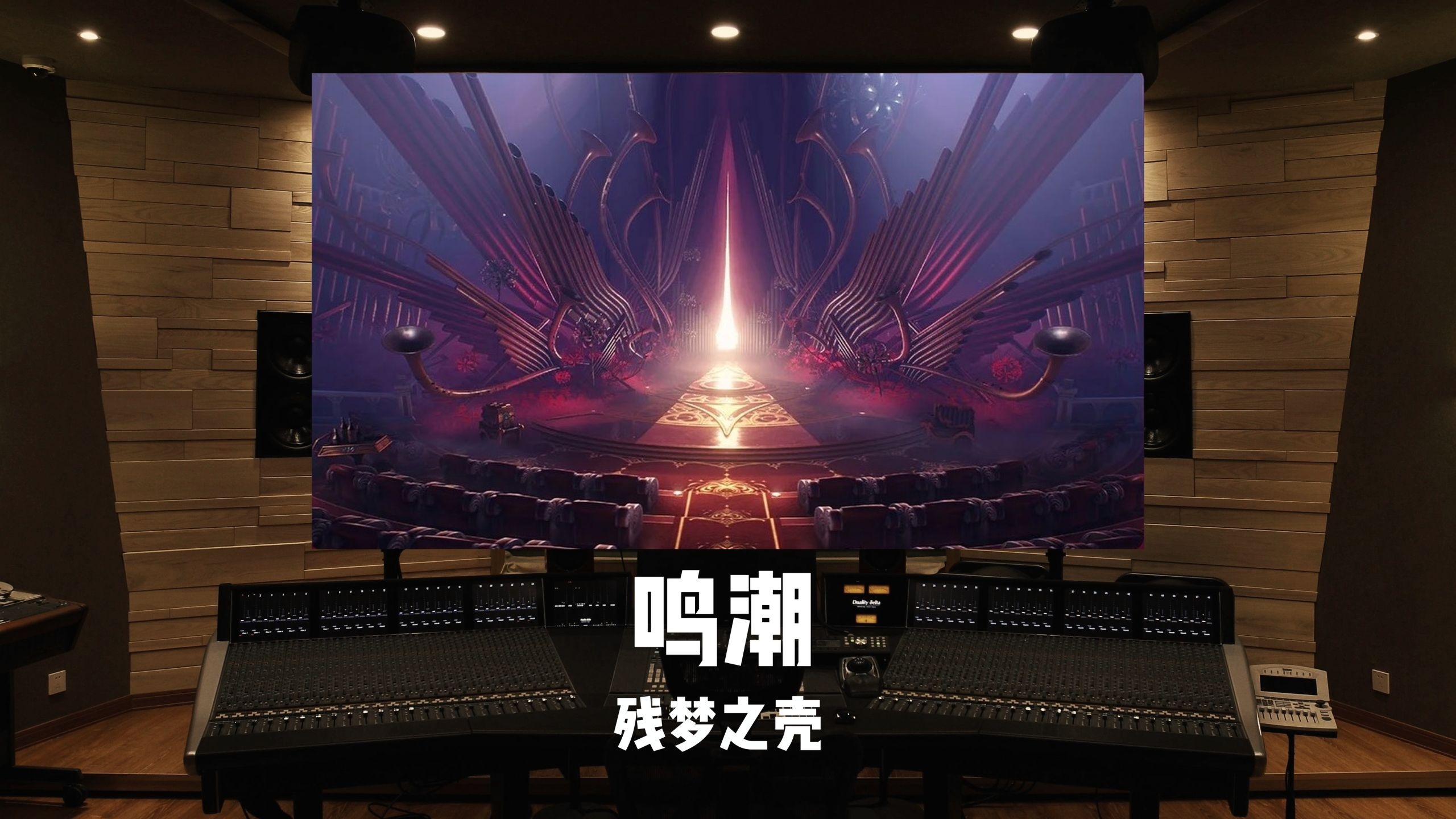 《鸣潮》海洋隧道BGM「残梦之壳」百万级录音棚试听