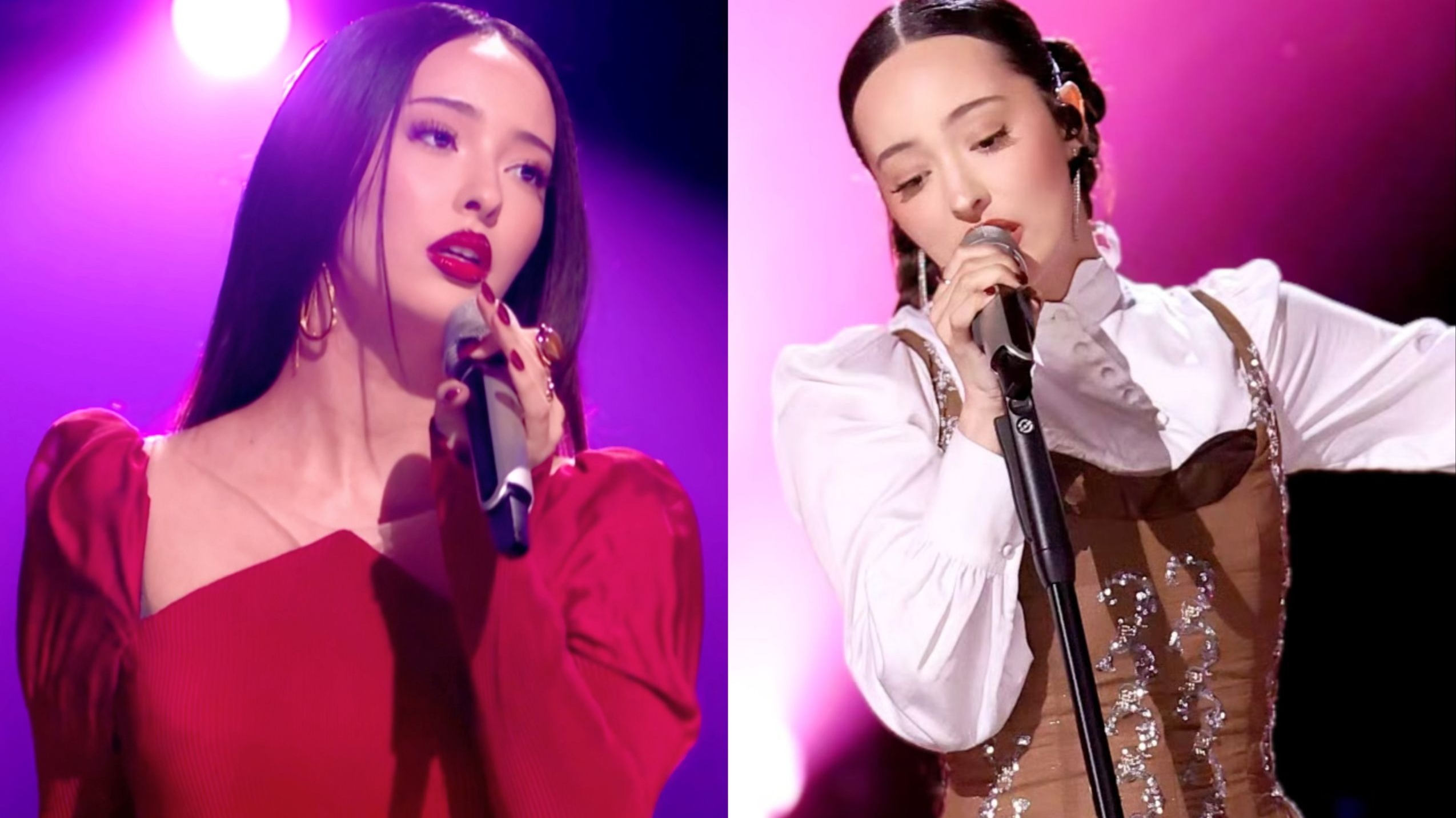 歌手总决赛殿军的十佳舞台？faouzia凡希亚2024个人向十佳现场