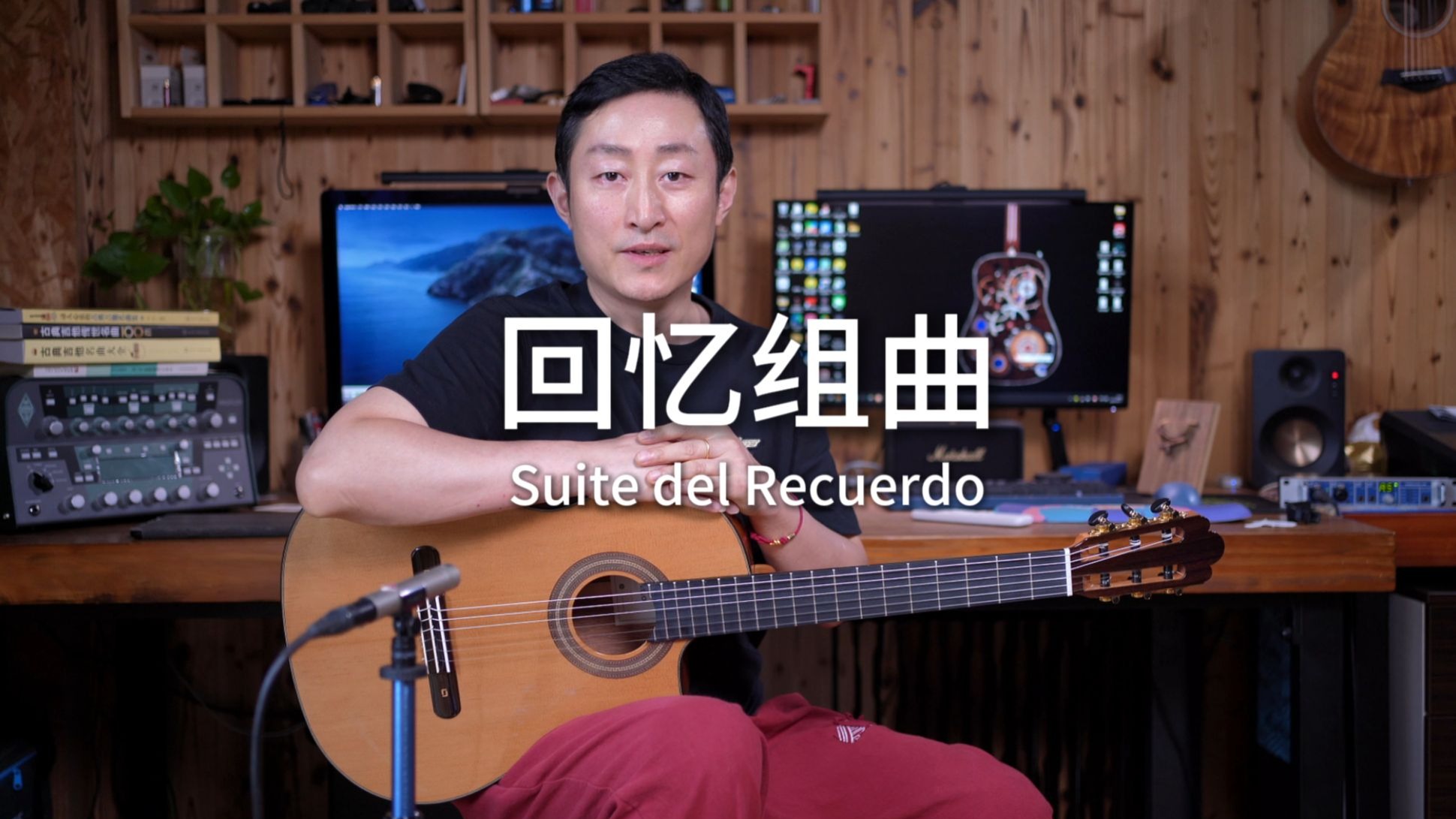 聊歌《回忆组曲》第一章 回忆，古典吉他曲 赛平吉他教学 飞琴