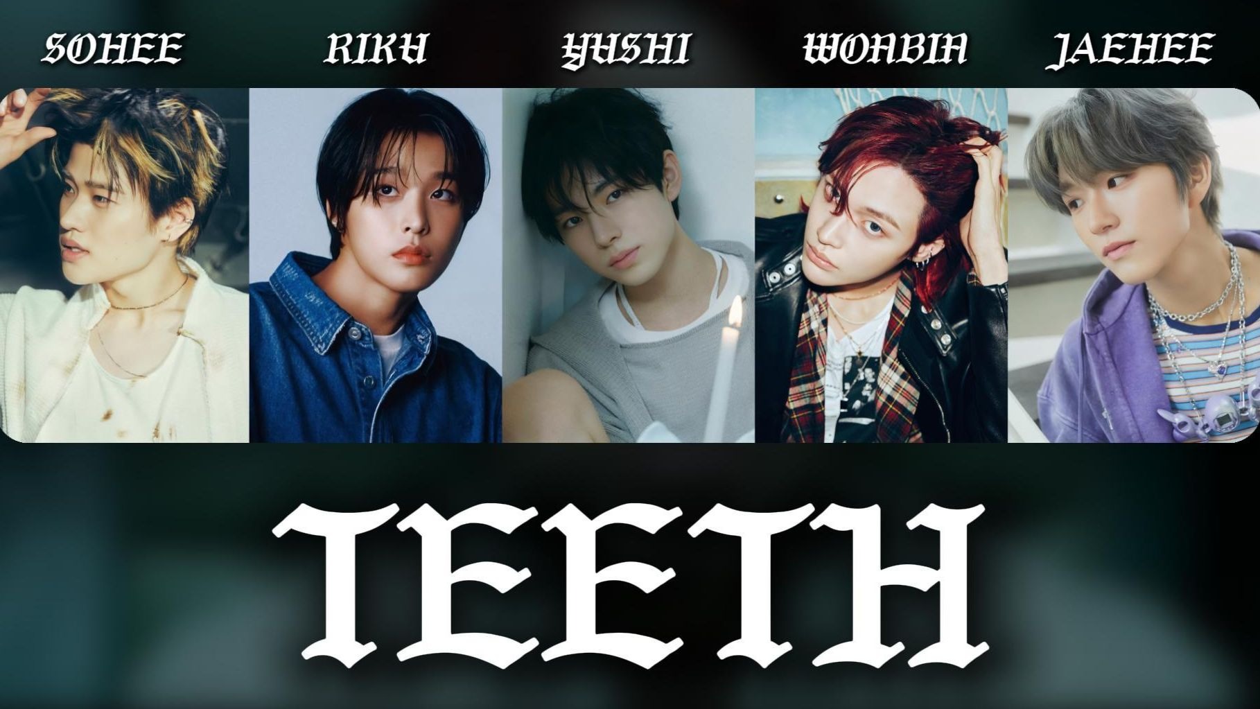 当划愿和拉椅子翻唱Teeth|【AI COVER】Sohee&Riku&Yushi&朴