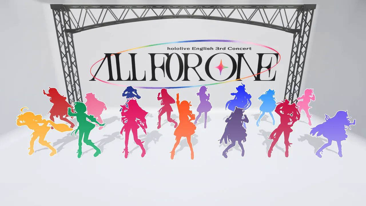 【hololiveEN】All for One 原创曲3DMV