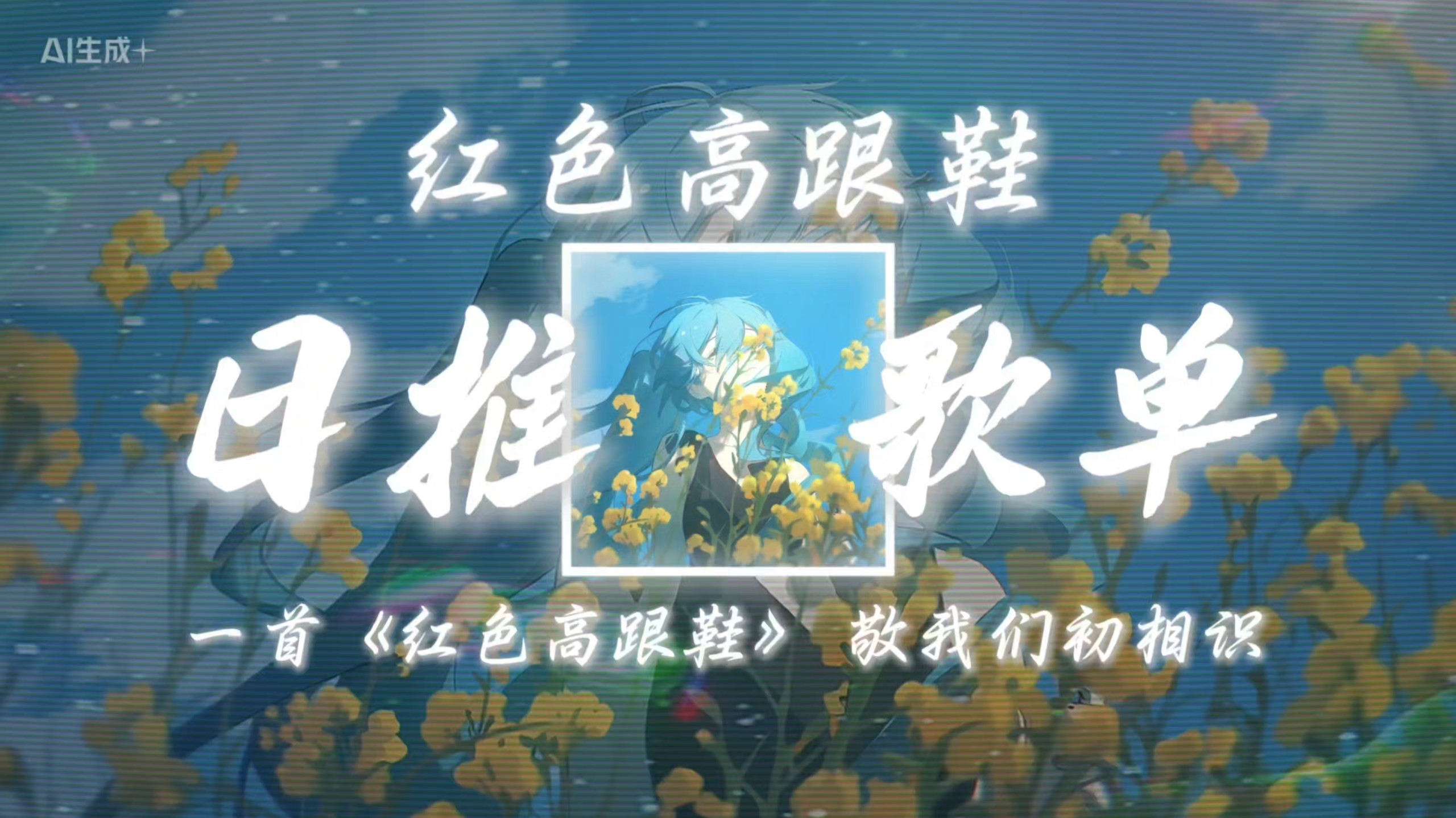 循环歌单｜《红色高跟鞋》｜“一首《红色高跟鞋 》 敬我们初相识