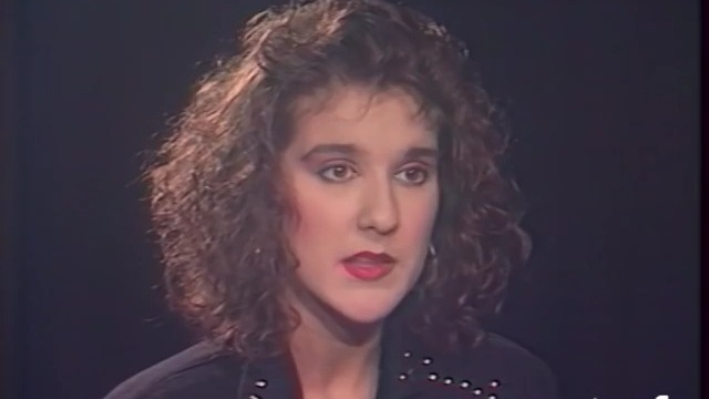 中文字幕 - 席琳迪翁1987年法国3台罕见采访- interview FR3 