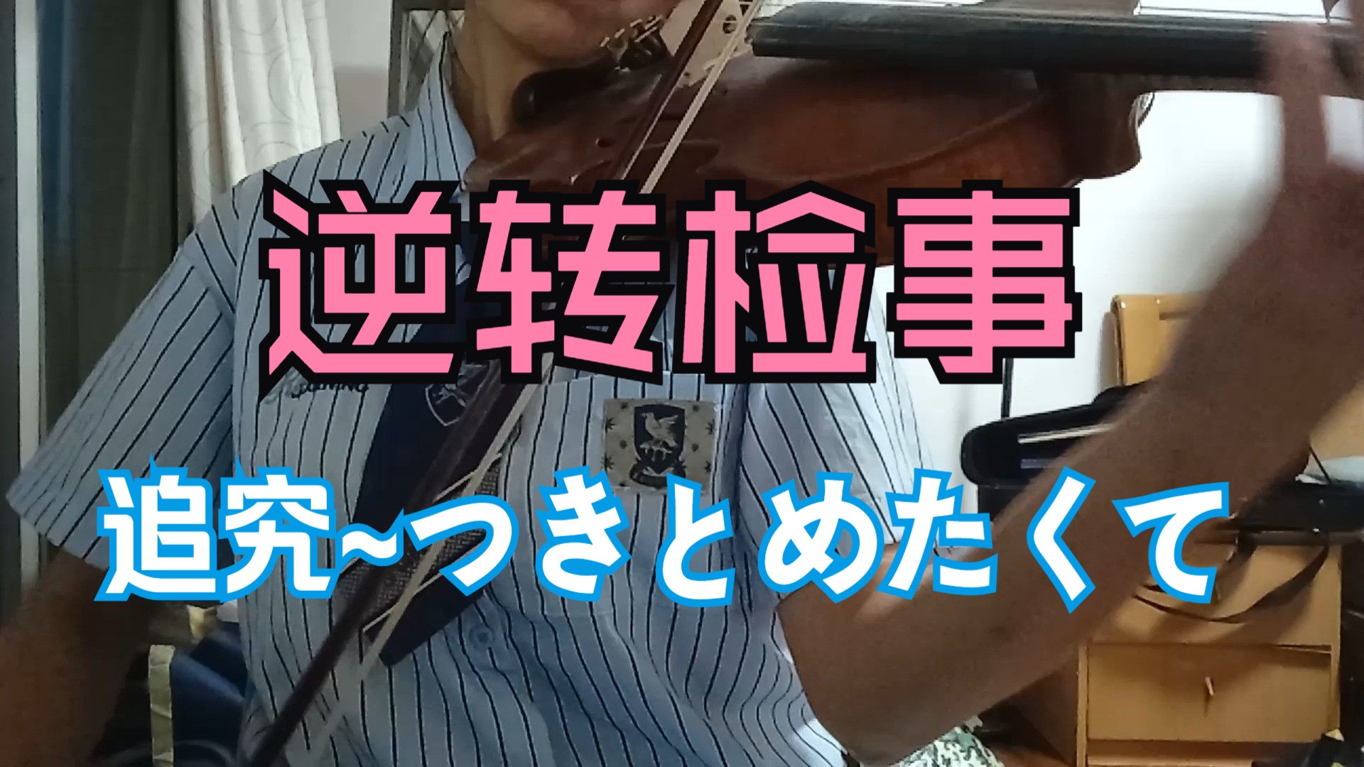 【逆转检察官】小提琴｜逆转检事2~追究~つきとめたくて