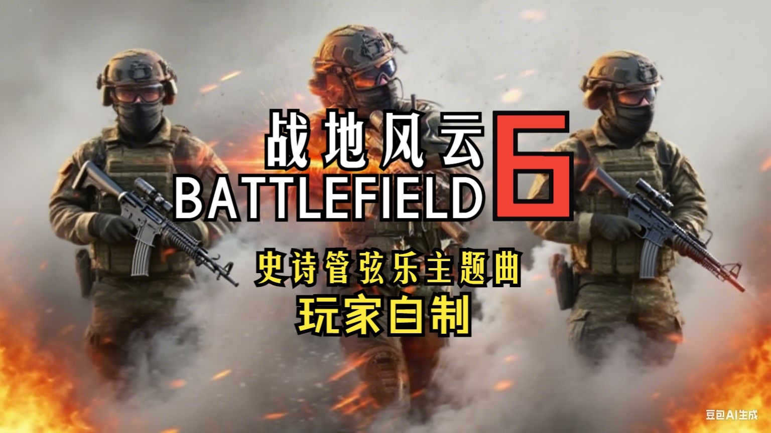⚡反攻时刻！《战地》主题曲史诗管弦乐版⚡Battlefield 6 Main