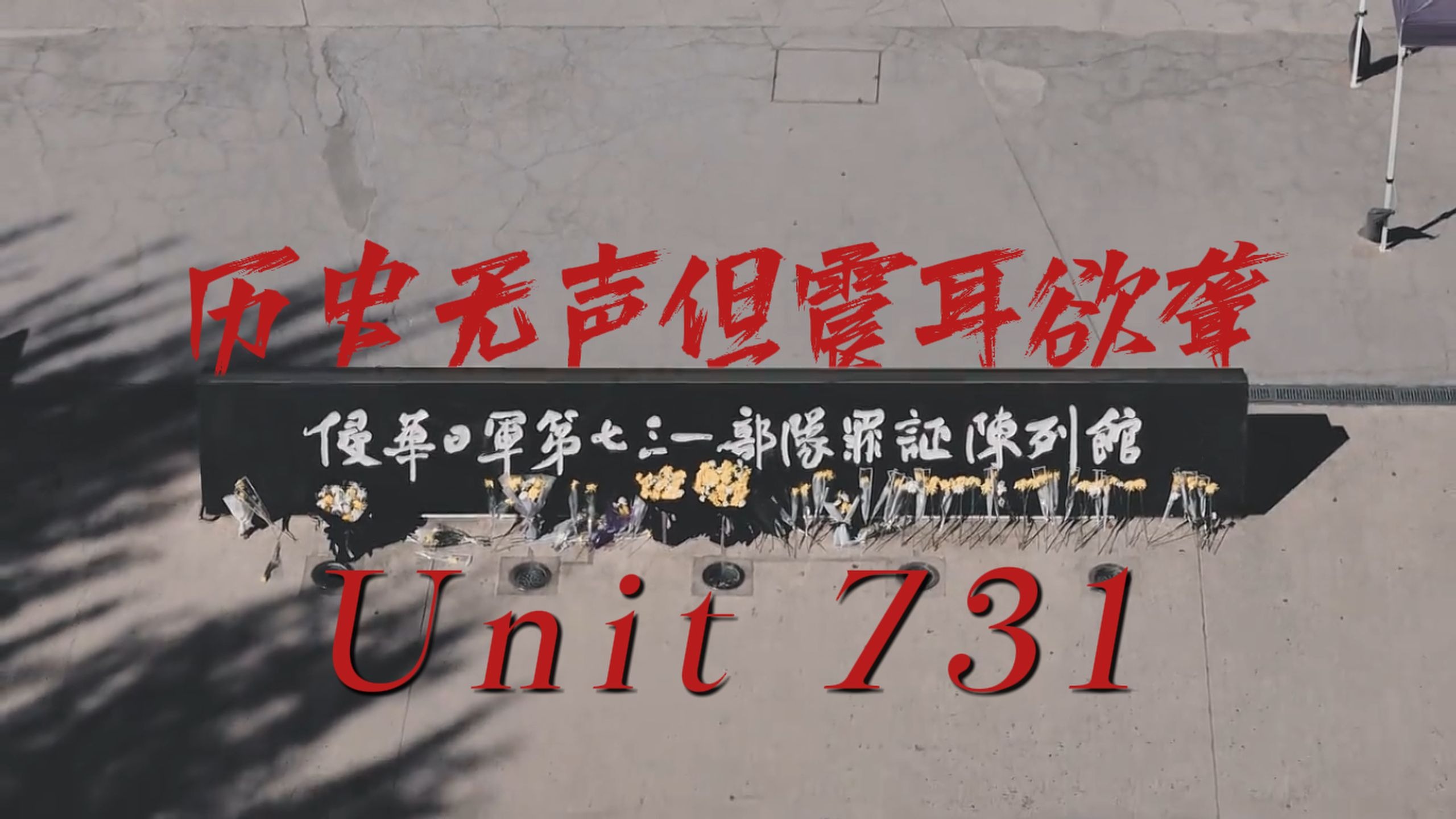【Unit 731】历史无声但震耳欲聋