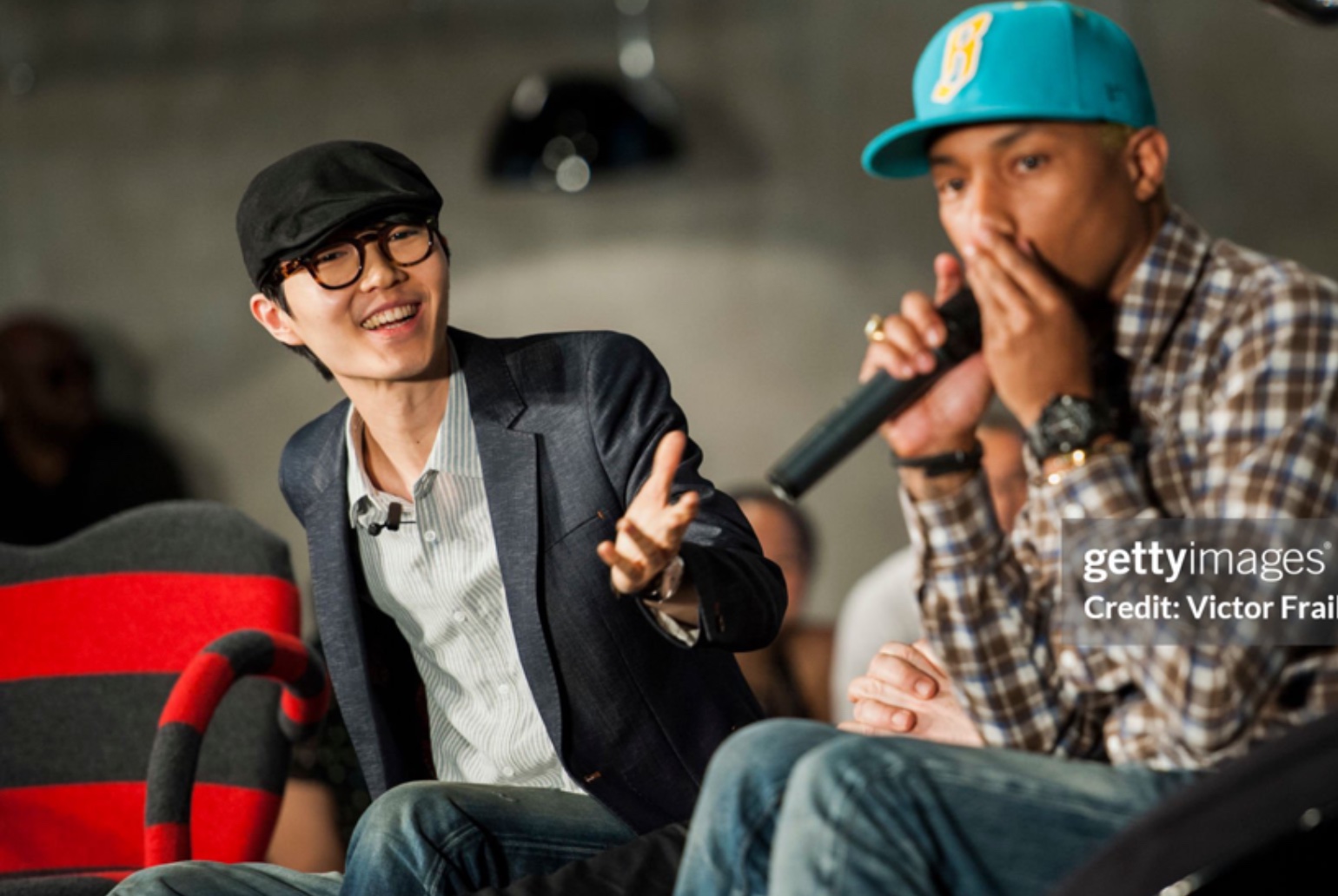 方大同和Pharrell Williams参加Liberatum International Fes