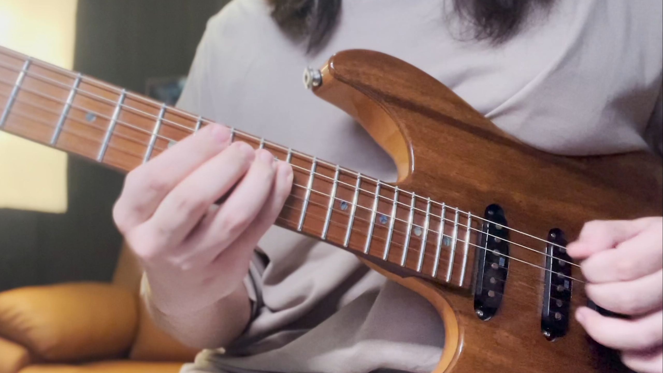 【电吉他】One take 3分钟疯狂Fusion 速弹Solo