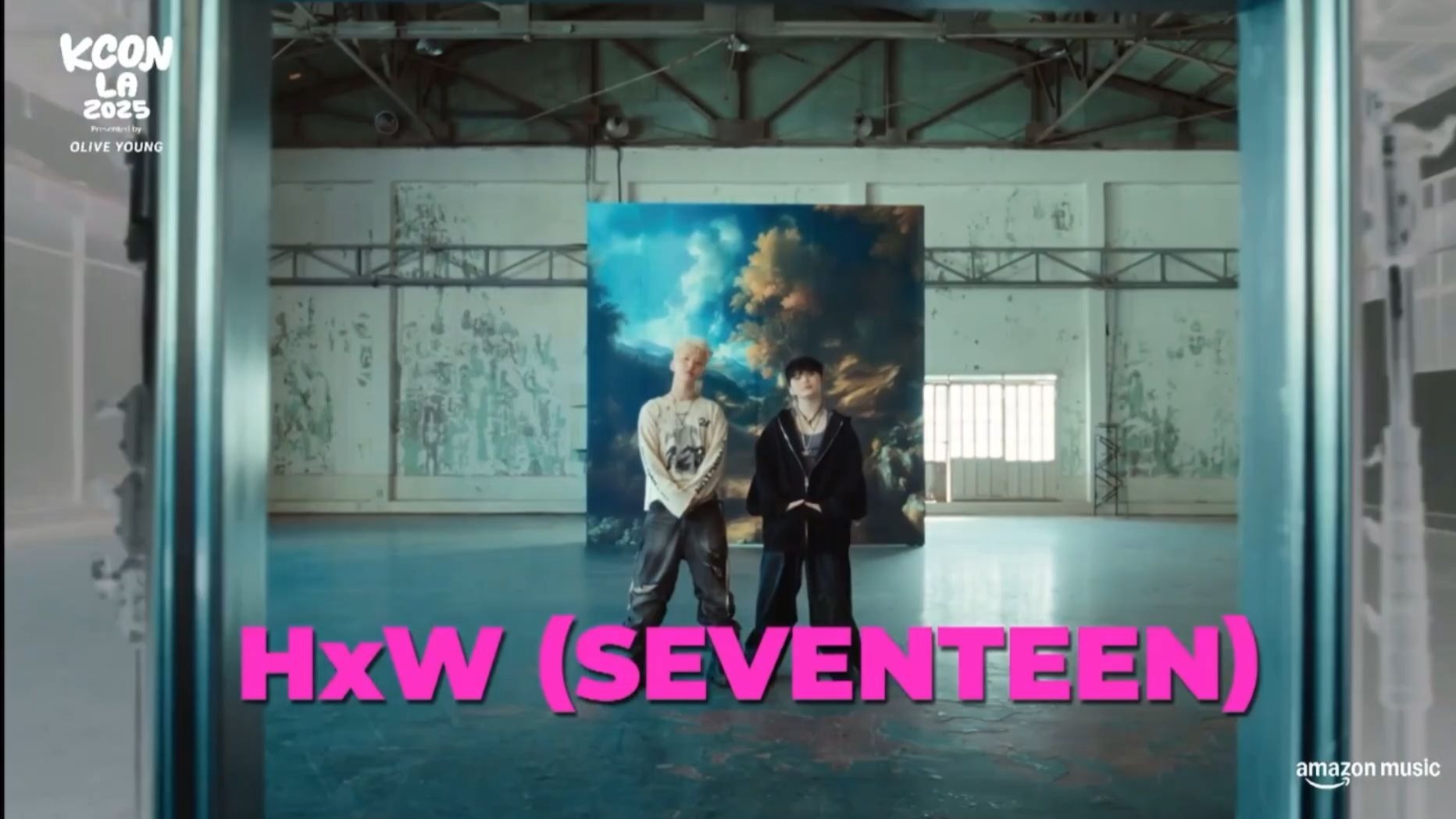 【束草中字】SEVENTEEN HOSHI权顺荣 WOOZI李知勋 H×W KCONL