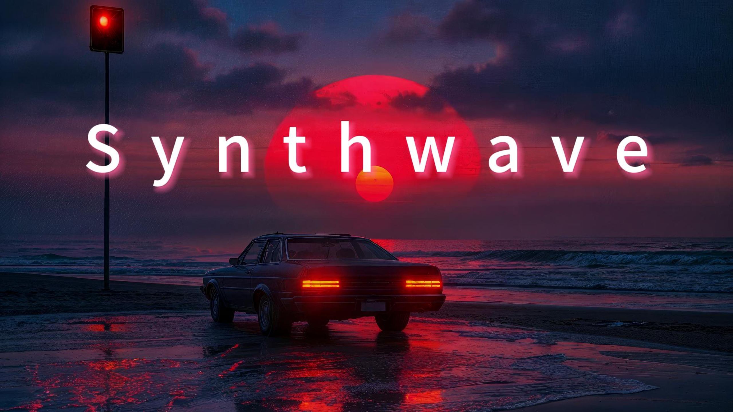 【PLAYLIST】|日落霓虹|Synthwave合成器浪潮精选|感受复古未
