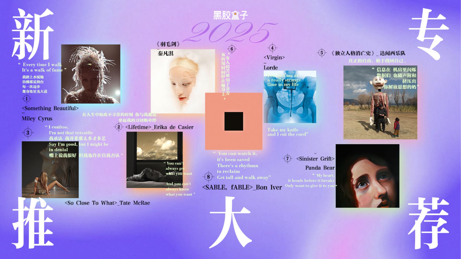 新专速递|2025上半年有哪些值得一听的专辑