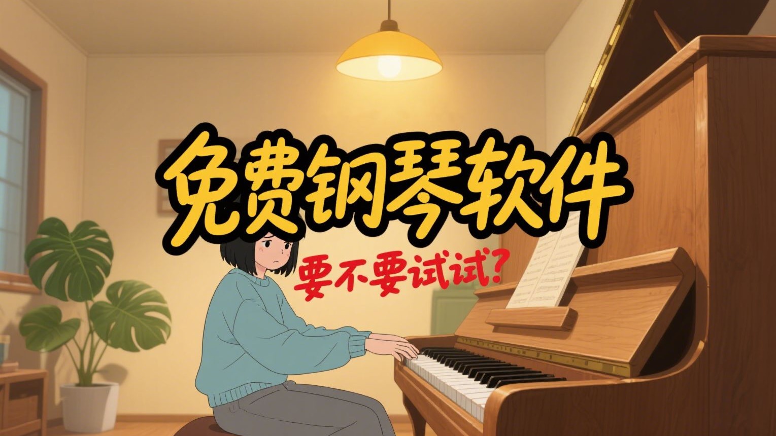 我开发了一个钢琴软件，你要不要试试？