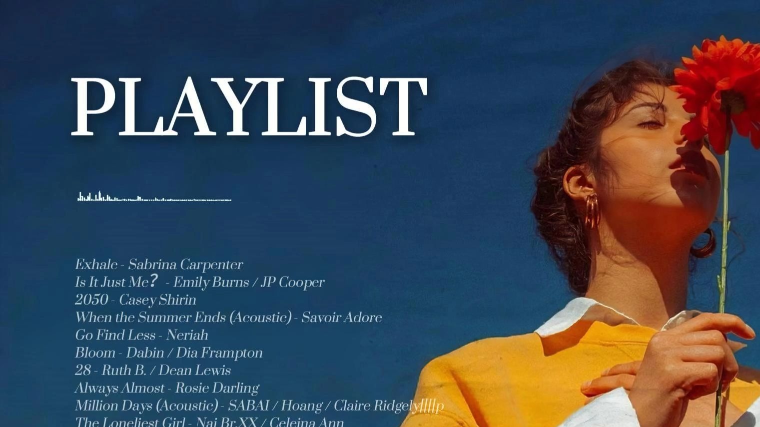 【Playlist歌单】| 爱自己的明媚，也爱自己的破碎 | 欧美歌单 