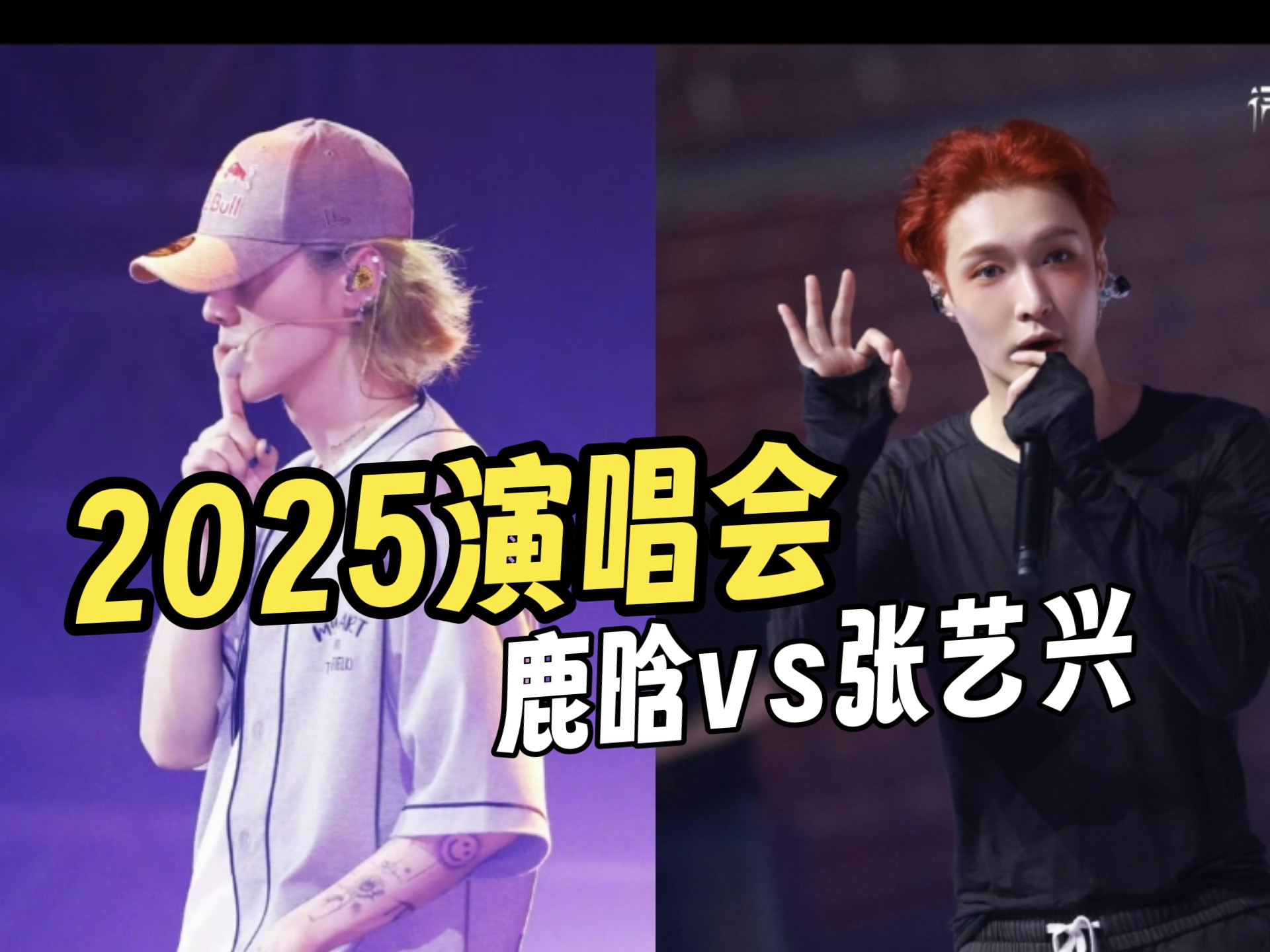 2025演唱会（鹿晗vs张艺兴）