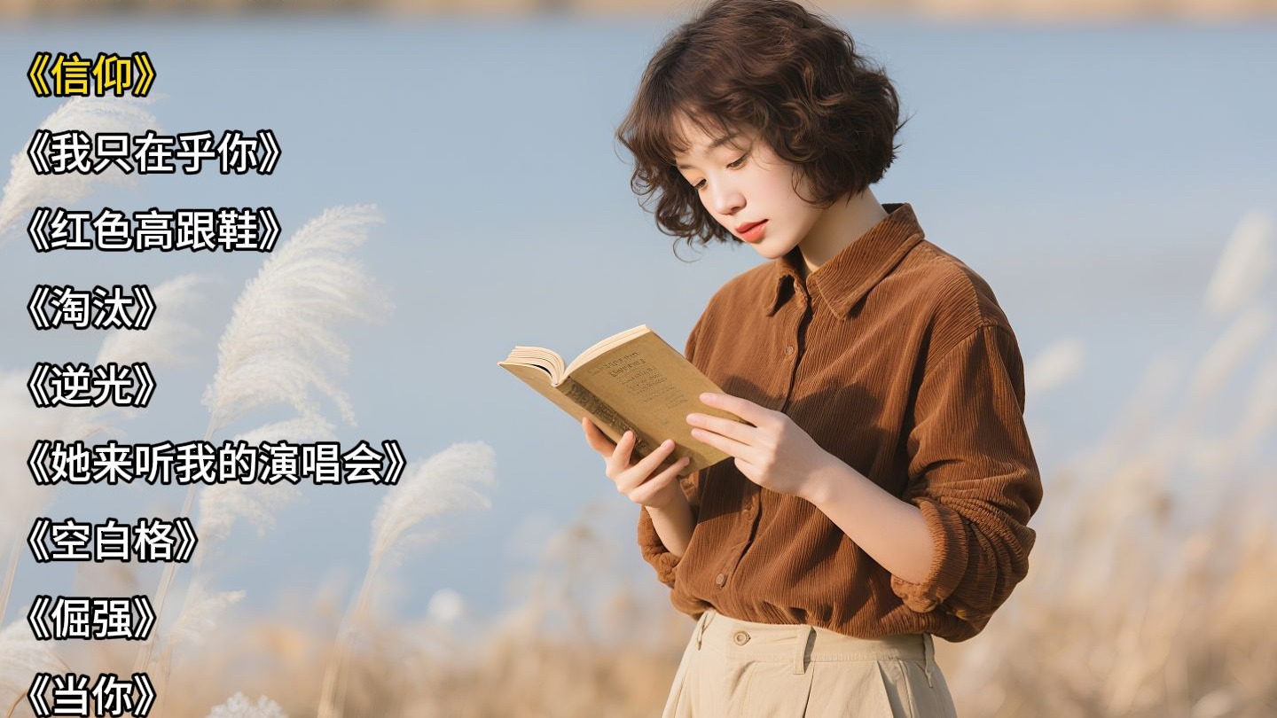 一人一首成名曲 《信仰》《我只在乎你》《红色高跟鞋》《淘