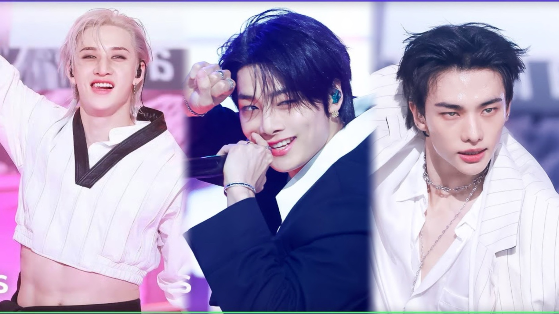 Stray Kids全员Ceremony首个打歌舞台竖屏直拍 8.22音银