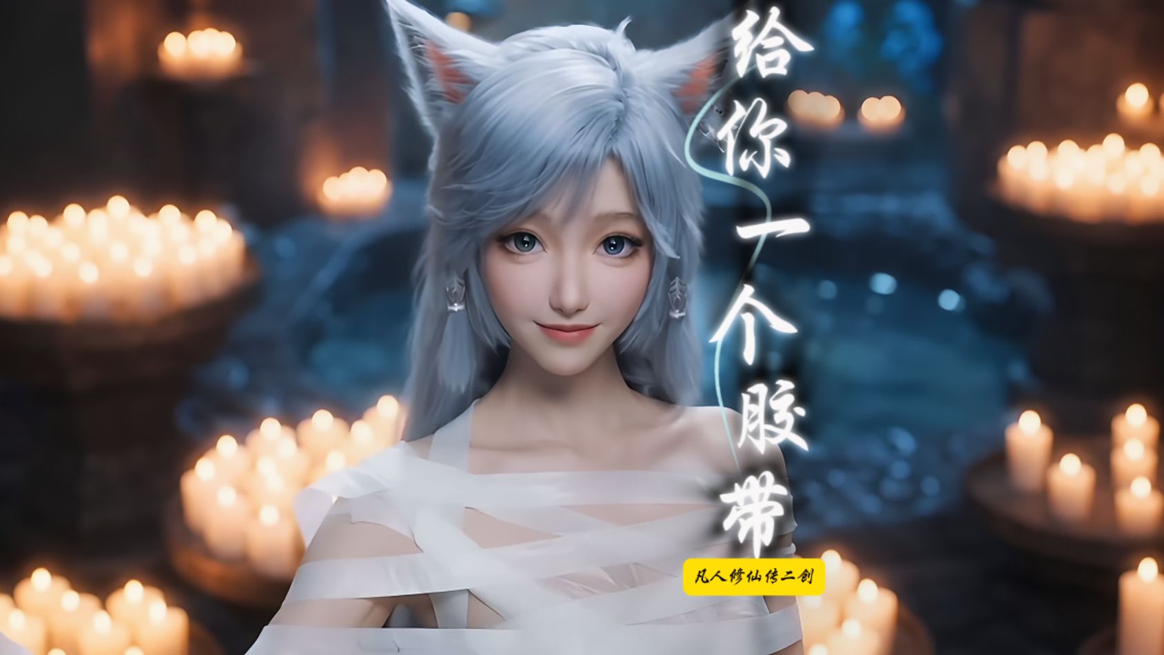 给你一个胶带-歌+视频（凡人二创）