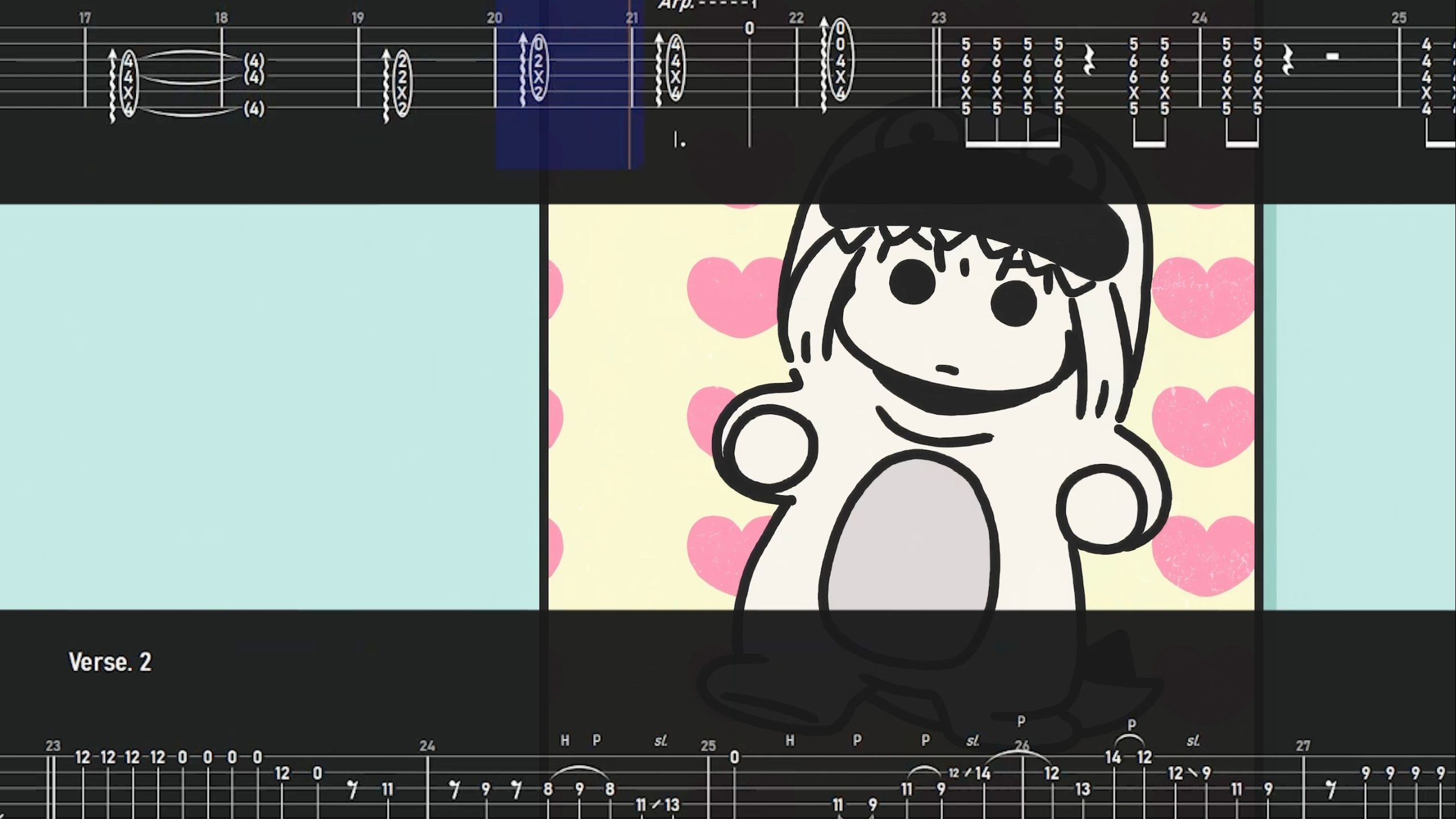 【伴奏附谱】孤独摇滚 ed2「カラカラ」(卡拉卡拉) TV版 电吉