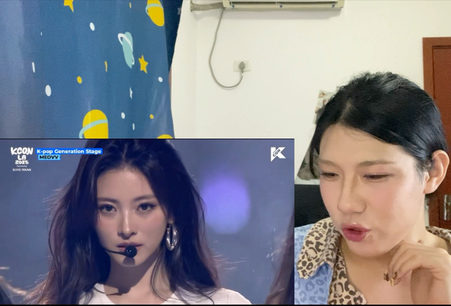 meovv！izna！kep1er！kcon la舞台！