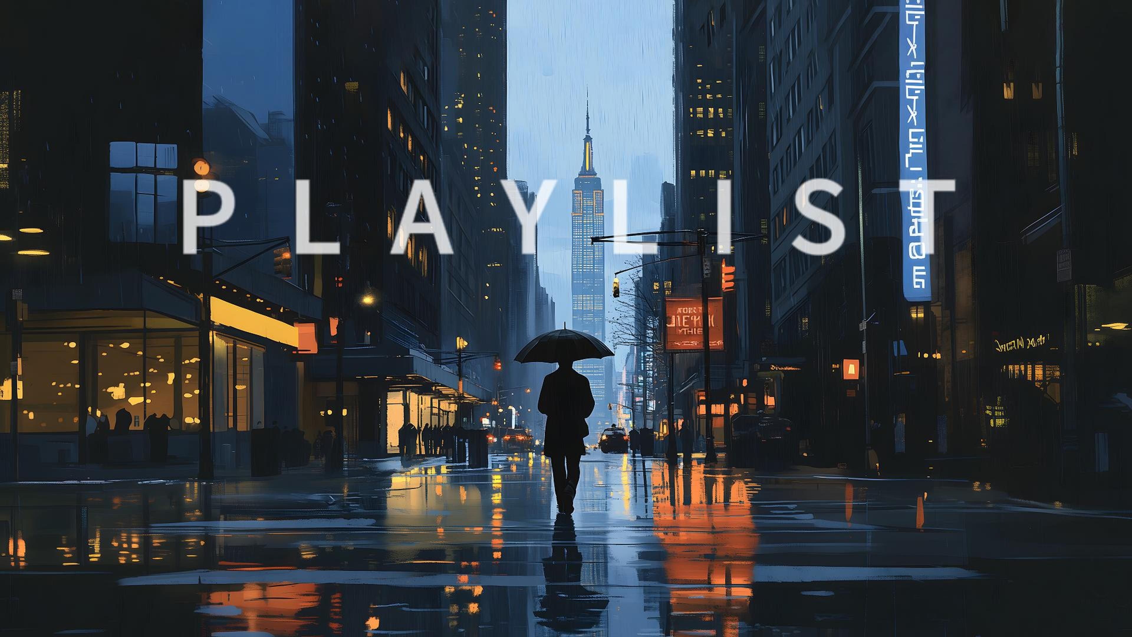 【PLAYLIST】｜雨中独行｜雨天情绪向欧美流行歌单｜氛围感音乐｜独处